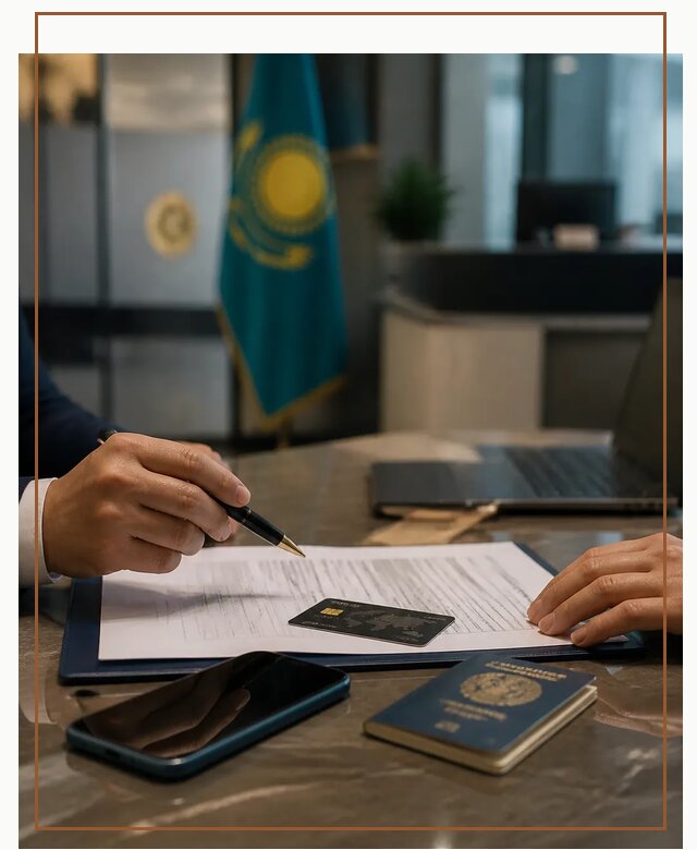 Открытие счета и банковской карты в Казахстане в Пятигорске